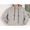 Super Short Slimming Hoodies Short Design Hoodies with Solid Color Manufactory